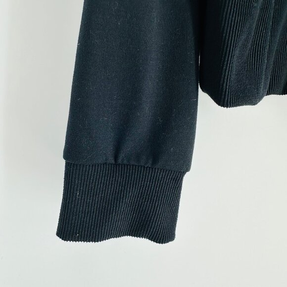 Torrid Womens Super Soft Black Performance Jersey Knit Funnel Neck Zip Jacket 1X - Picture 6 of 8